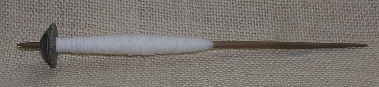 Working spindle using an ancient Holyland whorl